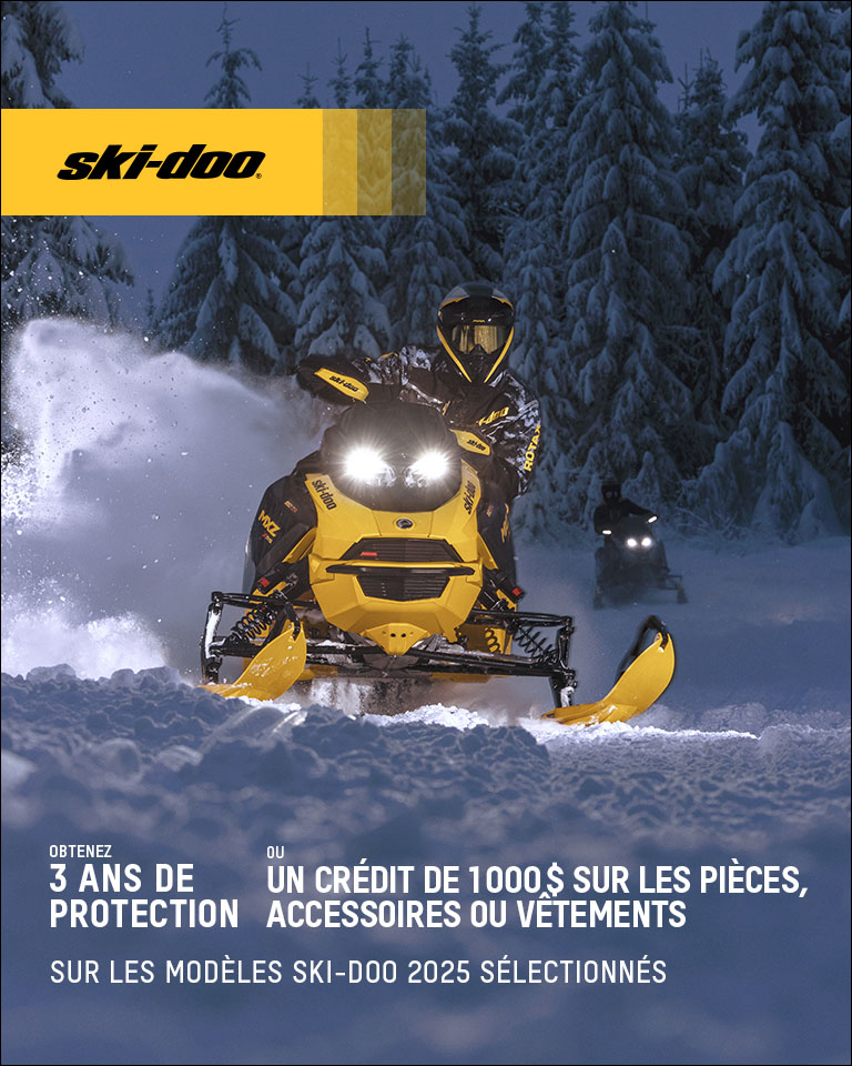 Ski-Doo – Obtenez jusqu’à 1 500 $ de rabais